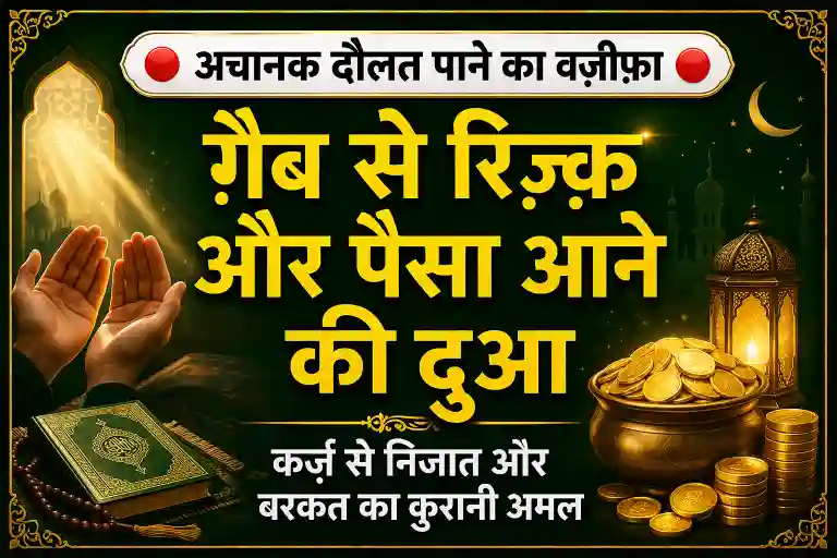 Achanak-Paisa-Aane-Ka-Wazifa